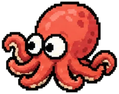 a small octopus