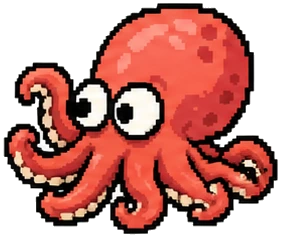 a medium octopus